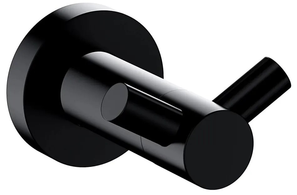 OMNIRES MP60120BL - Nástenný háčik MODERN PROJECT matná čierna