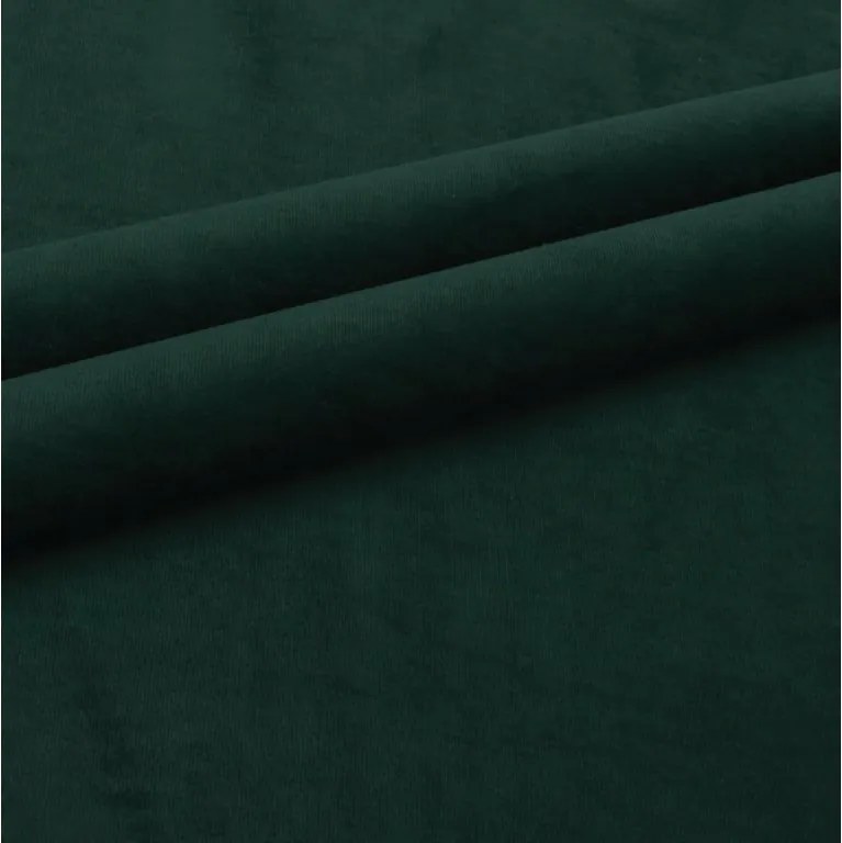 Rozkladacia sedacia súprava do U SILVIANO 300x140 cm, tmavozelená + 2 vankúšiky ZDARMA