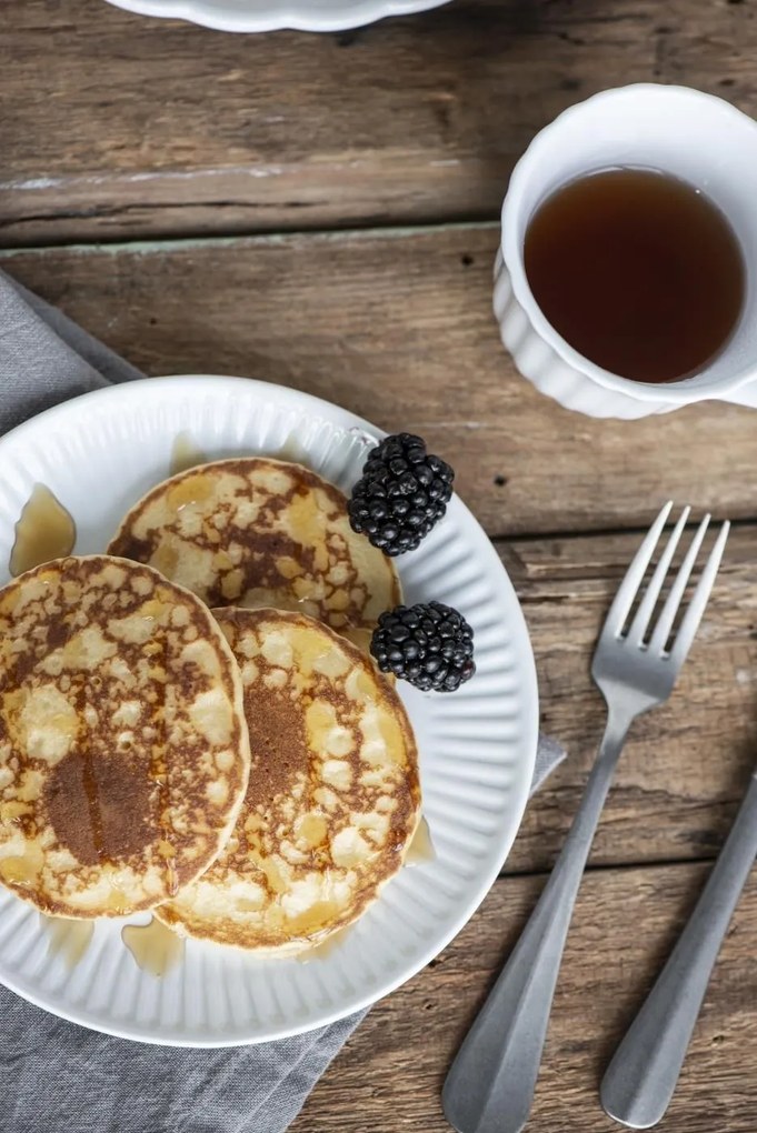 Ib Laursen Tanier keramika biely 19,5 x 2 cm 45244