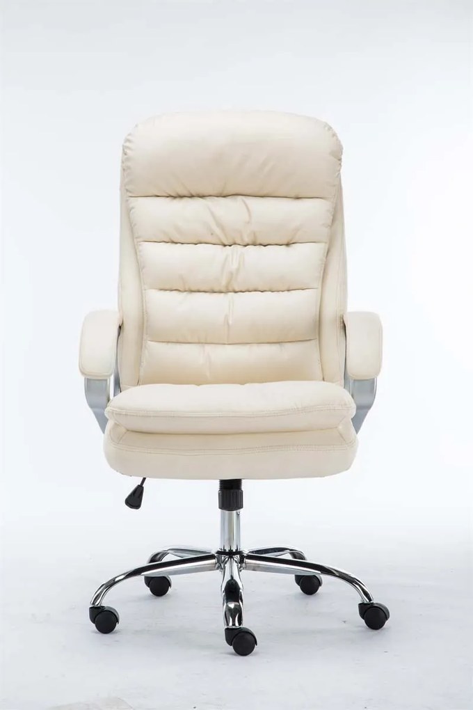 Design-Shop Kancelárska stolička Vancouver XXL - Krémová