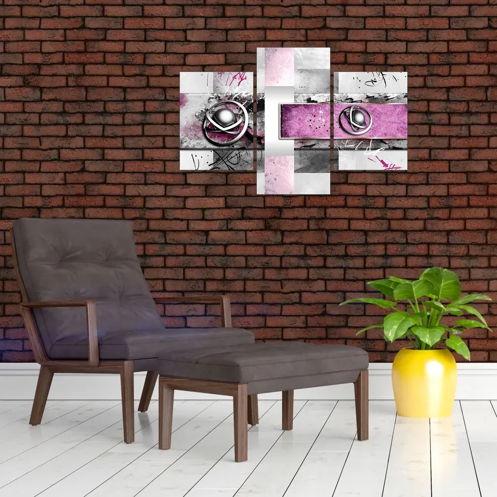 Obraz abstrakcie (90x60 cm)