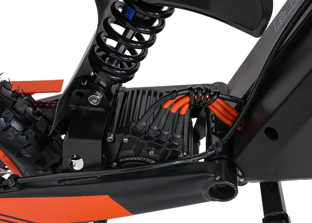 Ramiz Detský elektrický motocykel E-RIDER X čierny