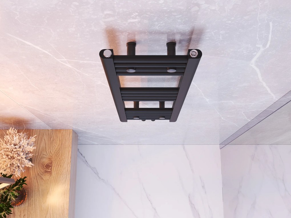 Gamma Erga Simple, vykurovacie teleso 900x300 mm, 250 W, čierna, ERG-LAV-SIMP-9030-BK