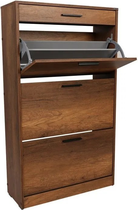 Skriňa na topánky Oslo Walnut II