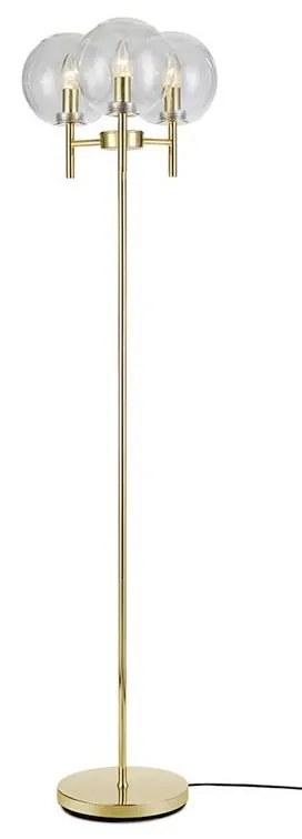 Markslöjd 107946 - Stojacia lampa CROWN 3xE14/20W/230V