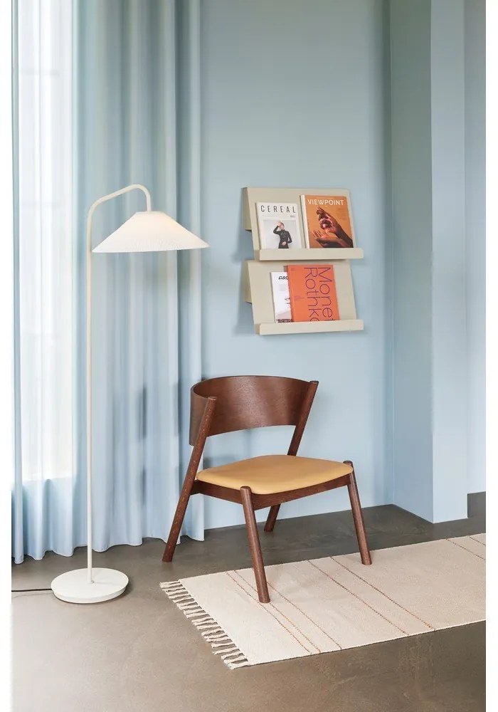 Tmavohnedé kreslo Oblique – Hübsch