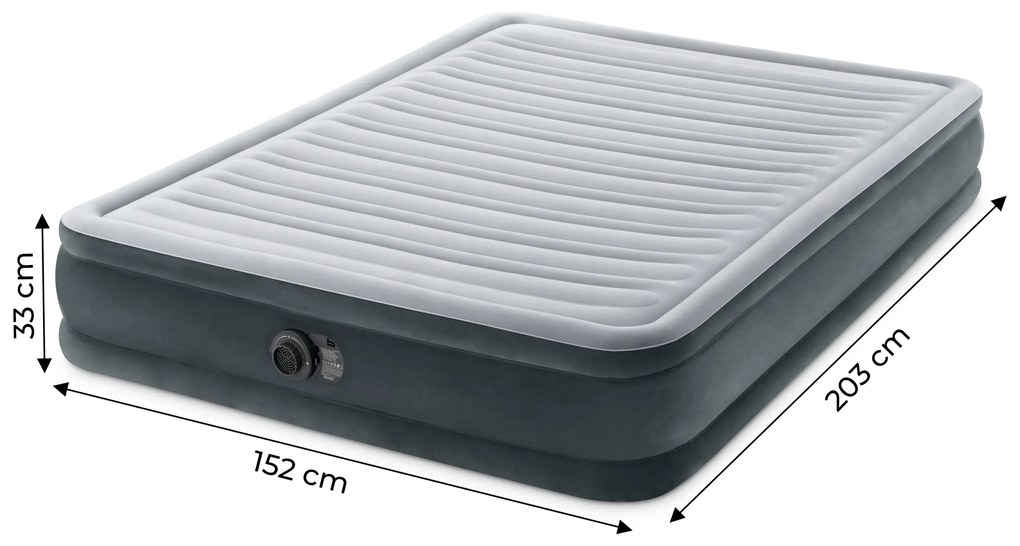 Nafukovací matrac 203x152 cm s pumpou pre dve osoby INTEX 67770ND