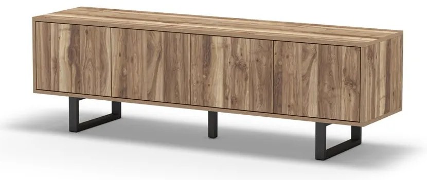 TV stolík v dekore orecha v prírodnej farbe 160x51 cm Laila – Marckeric