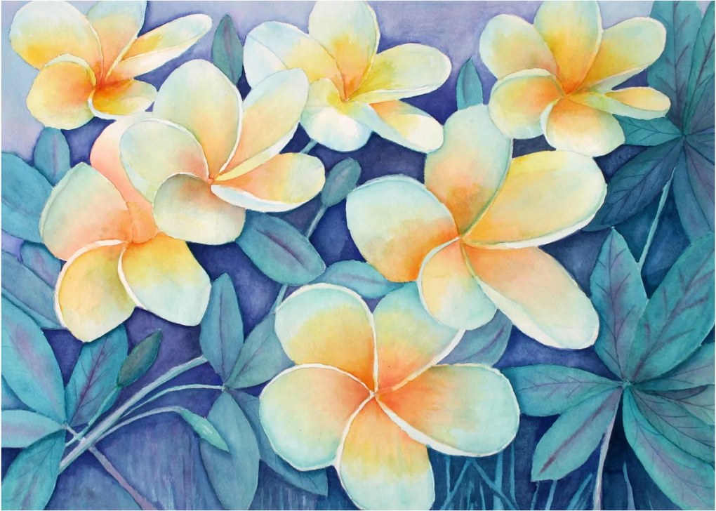 Obraz - Tropické kríky (70x50 cm)