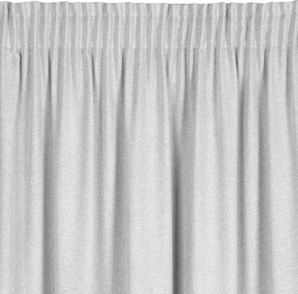 ZÁVES NA PÁSKE ERIS 140X270 CM STRIEBORNÁ