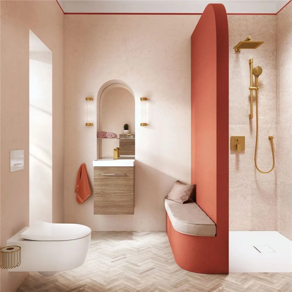 VILLEROY &amp; BOCH Avento WC sedátko s poklopom SlimSeat, s funkciou QuickRelease a Softclosing, biela alpská, 9M87S101