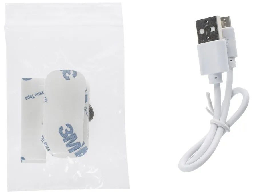 Ecolamp LED svietidlo, 2x LED 0,8w, 4000k, w, magnetický senzor, sada 2ks