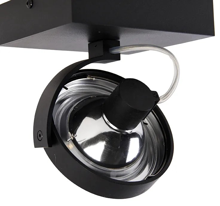 Dizajnové bodové svetlo čierne nastaviteľné - Go