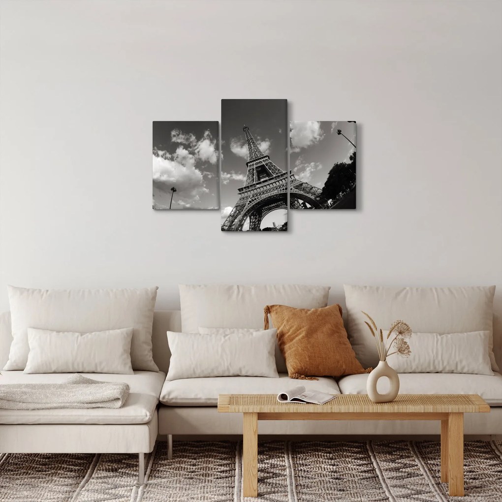 Obraz - Eiffelova veža v Paríži (90x60 cm)