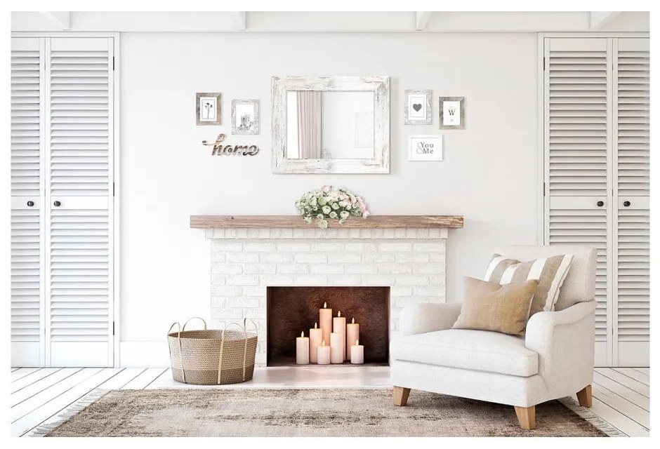 Nástenné zrkadlo Styler Lustro Jyvaskyla Smielo, 60 × 86 cm