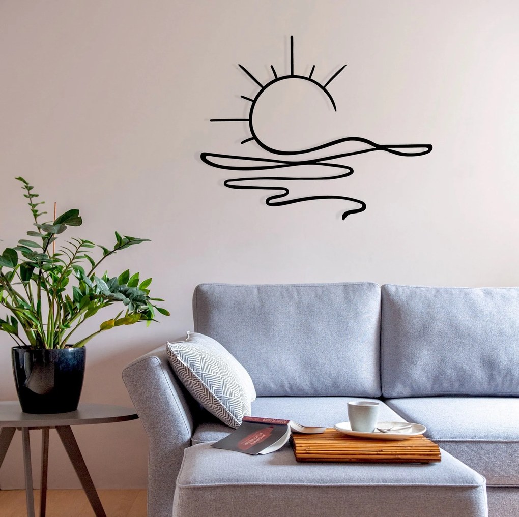 Nástenná dekorácia Alborada čierna