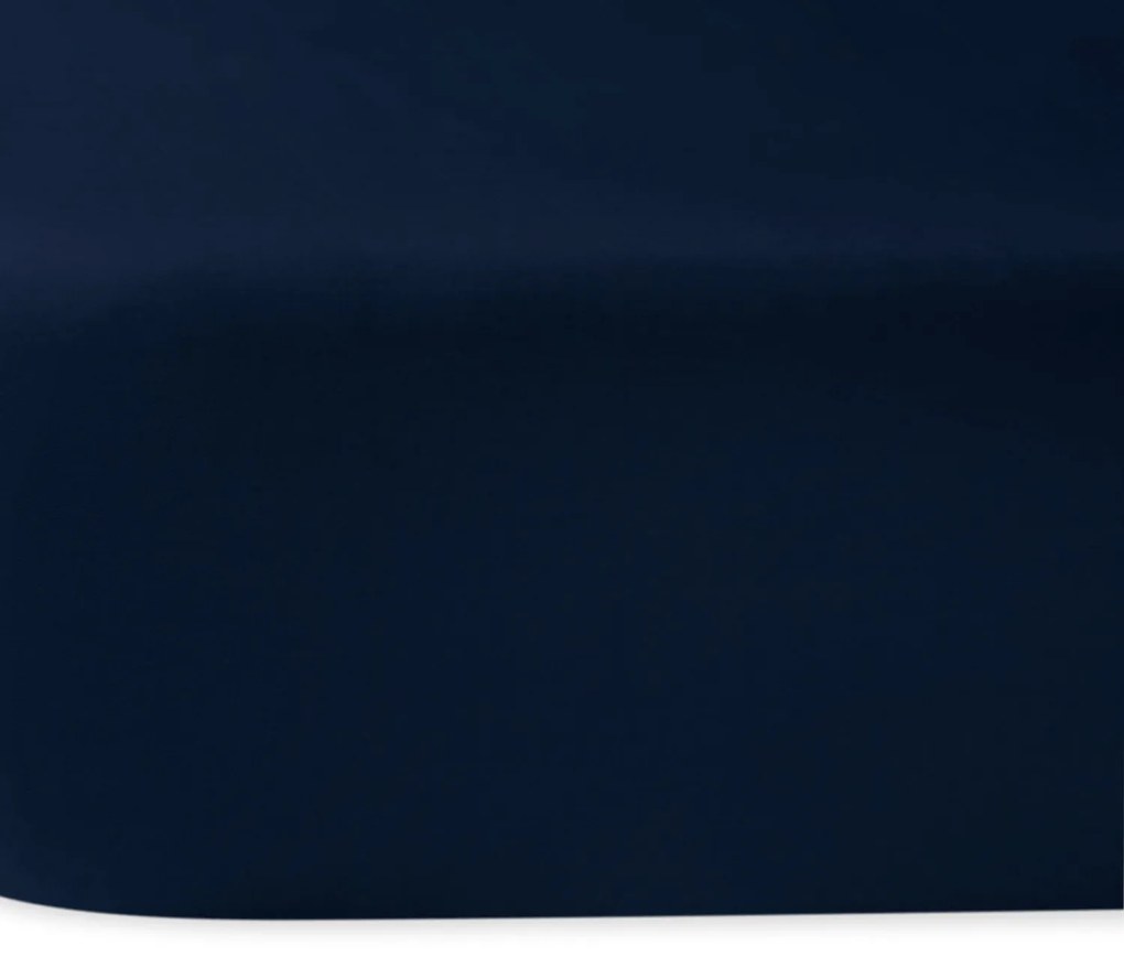 SATÉNOVÉ PRESTIERADLO 026 200X220 CM TMAVOMODRÉ