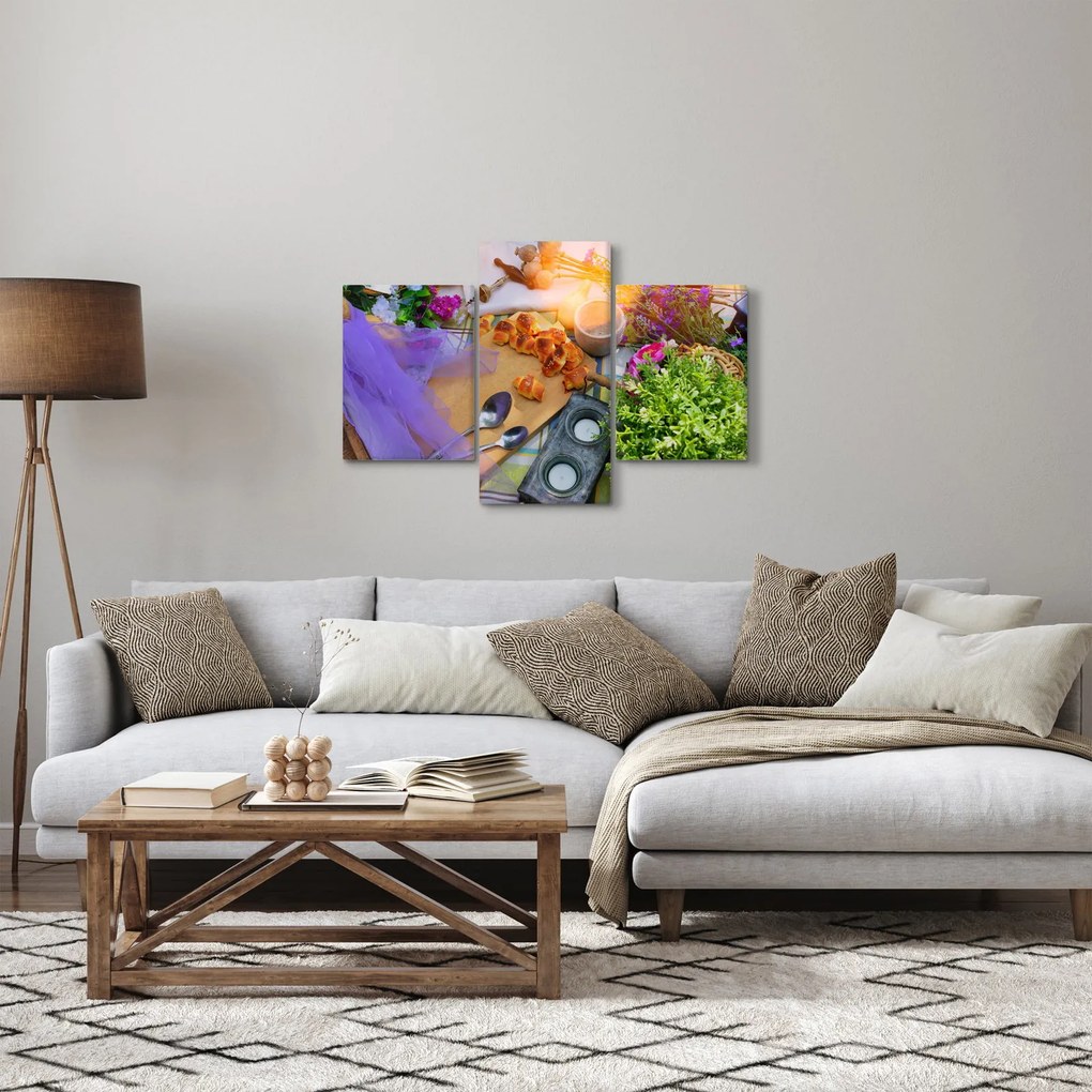 Obraz - letný piknik (90x60 cm)