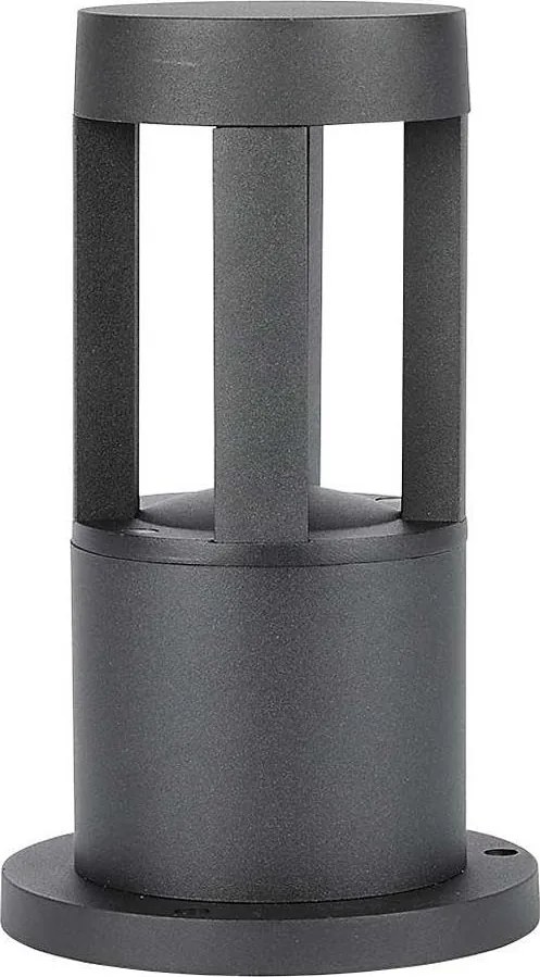 LED Vonkajšia lampa LED/10W/230V 25cm 6400K IP65 čierna