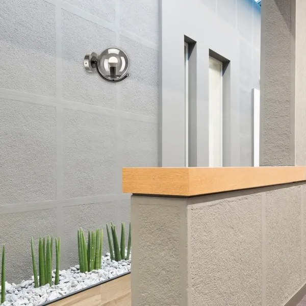 Nástenné svietidlo GEORGIA 1xE14/5W/230V matný chróm/dymová