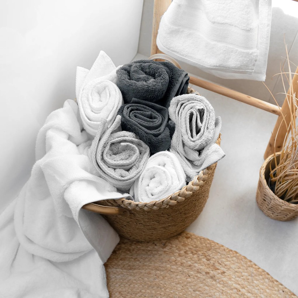 Goldea bambusový uterák/osuška - antracitový 30 x 50 cm