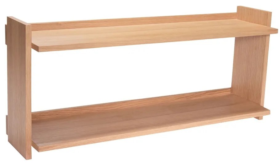 Poschodová polica v dekore duba v prírodnej farbe 100 cm Forma – Hübsch