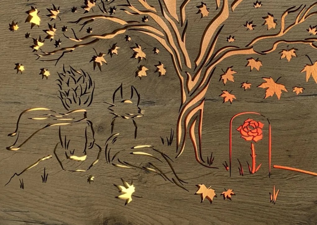 Svietiaci obraz Malý princ