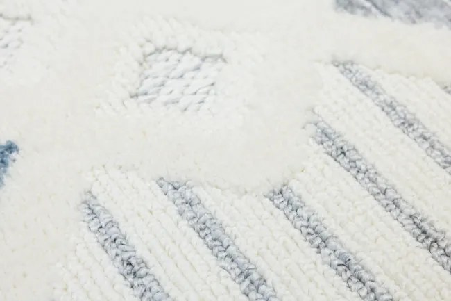 Koberec BROADWAY C0779 biely / sivý / krémový