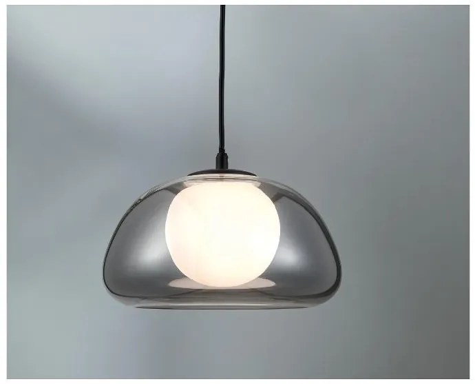 Livarno home Závesné LED svietidlo (sivé sklo)  (100392905)