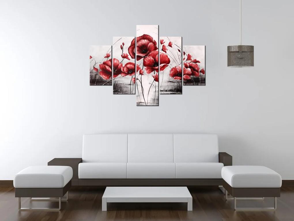 Gario Obraz na plátne Červené Vlčie maky Veľkosť: 100 x 70 cm