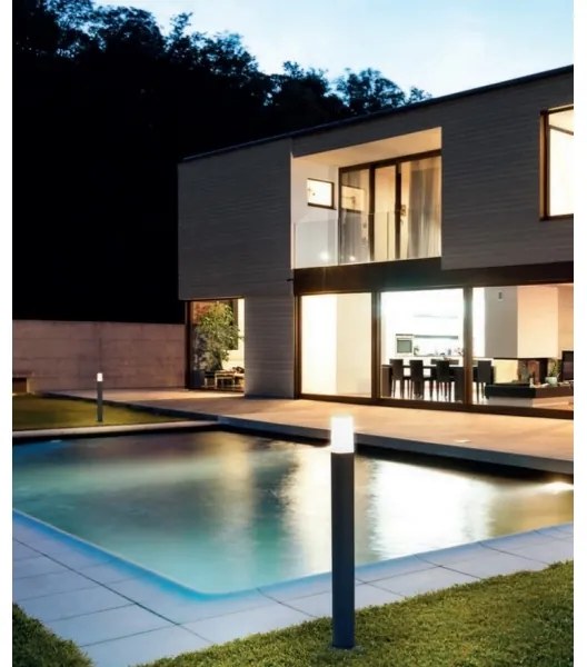 Redo 9076 - Vonkajšia stojacia lampa CRAYON 1xE27/42W/230V IP44