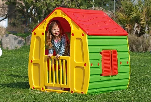 STARPLAST Magical House RED detský záhradný domček