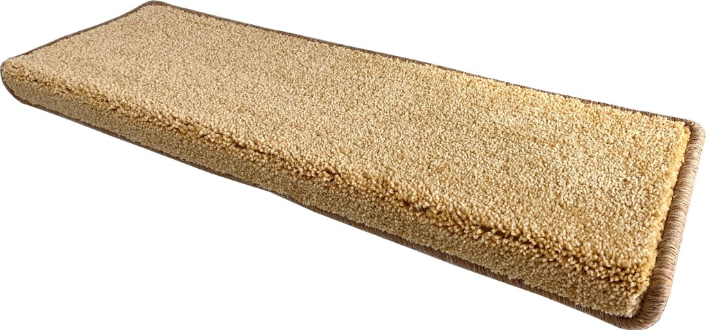 Vopi DOPREDAJ: 24x65 obdélník cm Nášlapy na schody Eton Exklusive žlutý obdélník, samolepící - 24x65 obdĺžnik (rozmer vrátane ohybu)