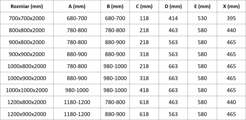 Mexen Exo, asymetrický sprchovací kút s posuvnými dverami 100 x 80 cm, 6mm číre sklo, chrómový profil, 8131-100-080-01-00