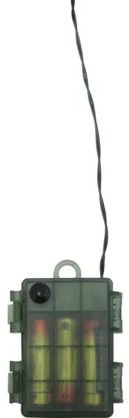 Eglo 410926 - LED Vonkajší vianočný veniec so senzorom 20xLED/0,064W/3xAA IP44