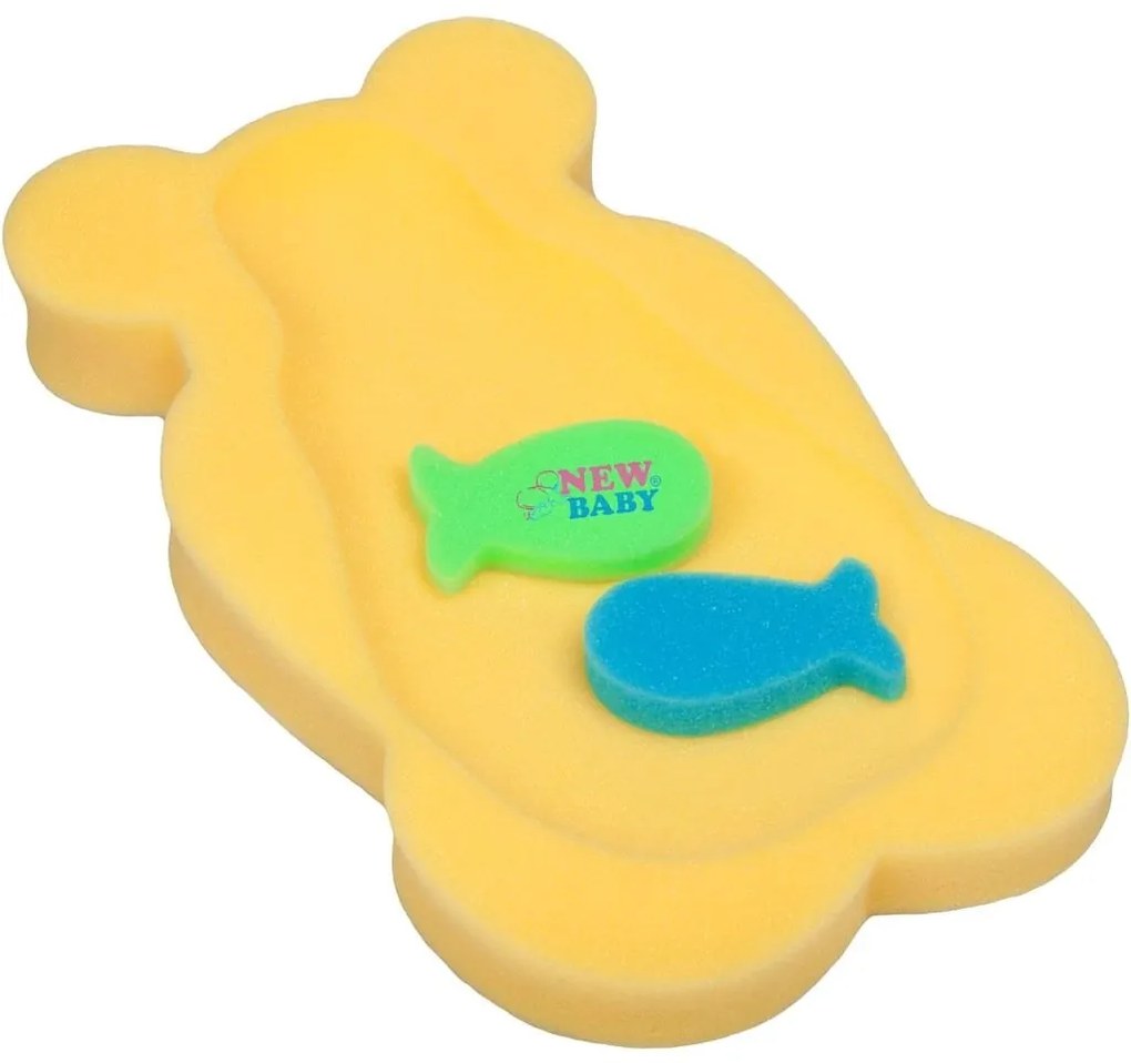 Penová podložka maxi New Baby BASIC medveď žltá