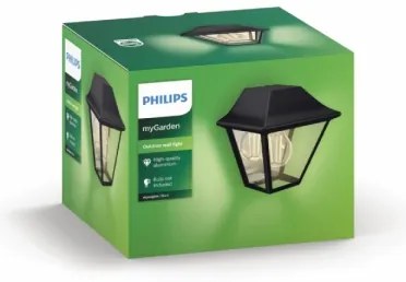 Philips 16494/30/PN - Vonkajšie nástenné svietidlo MYGARDEN ALPENGLOW E27/42W