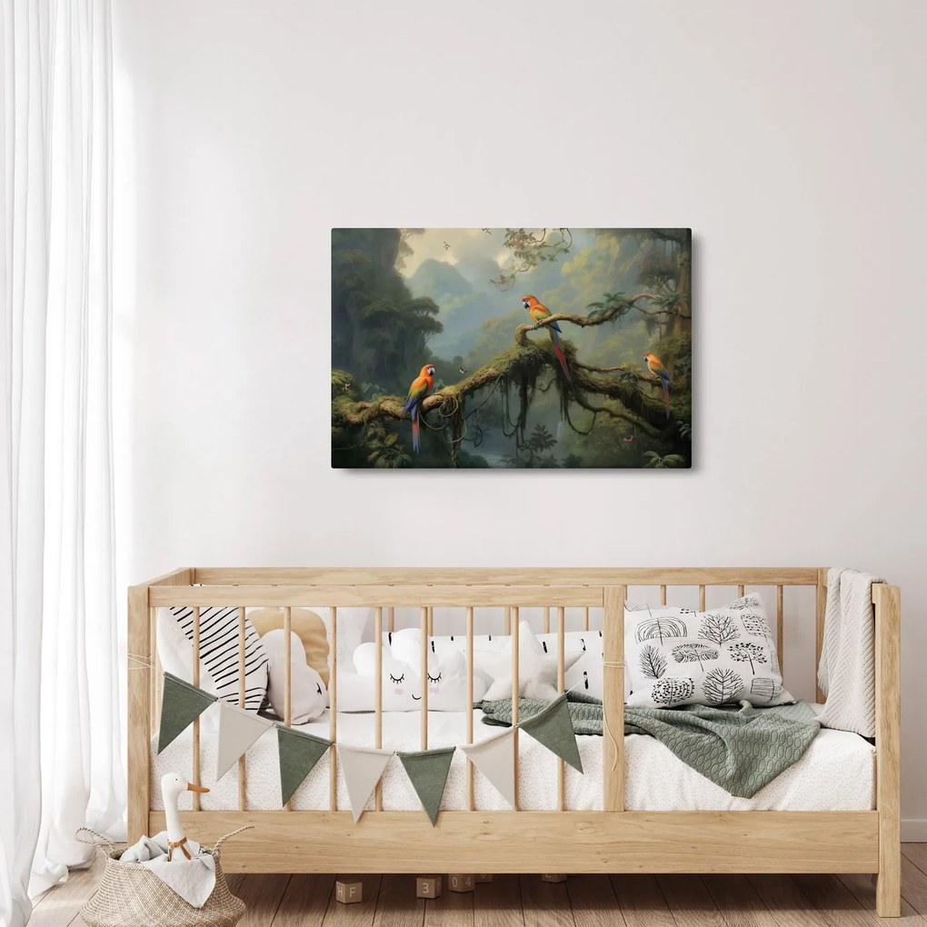 Obraz - Tropický les (90x60 cm)