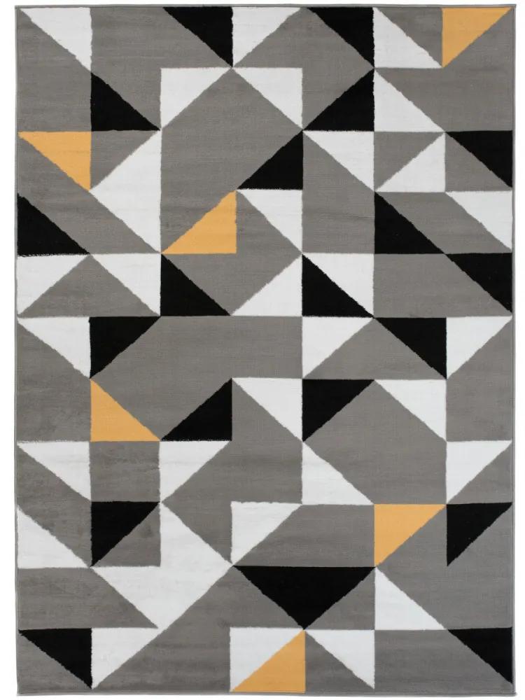 Kusový koberec PP Lester sivožltý, Velikosti 160x220cm