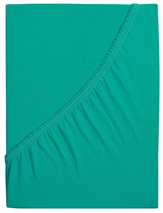 4Home jersey prestieradlo Ideál zelený tyrkys, 200 x 200 cm
