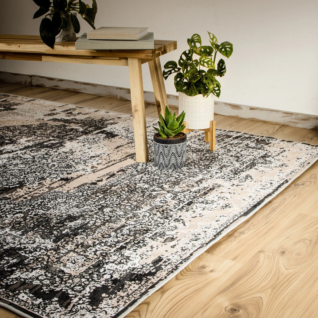 Obsession, Kusový koberec My Tampa 134 Beige, 120x170, šedá, obývacia izba