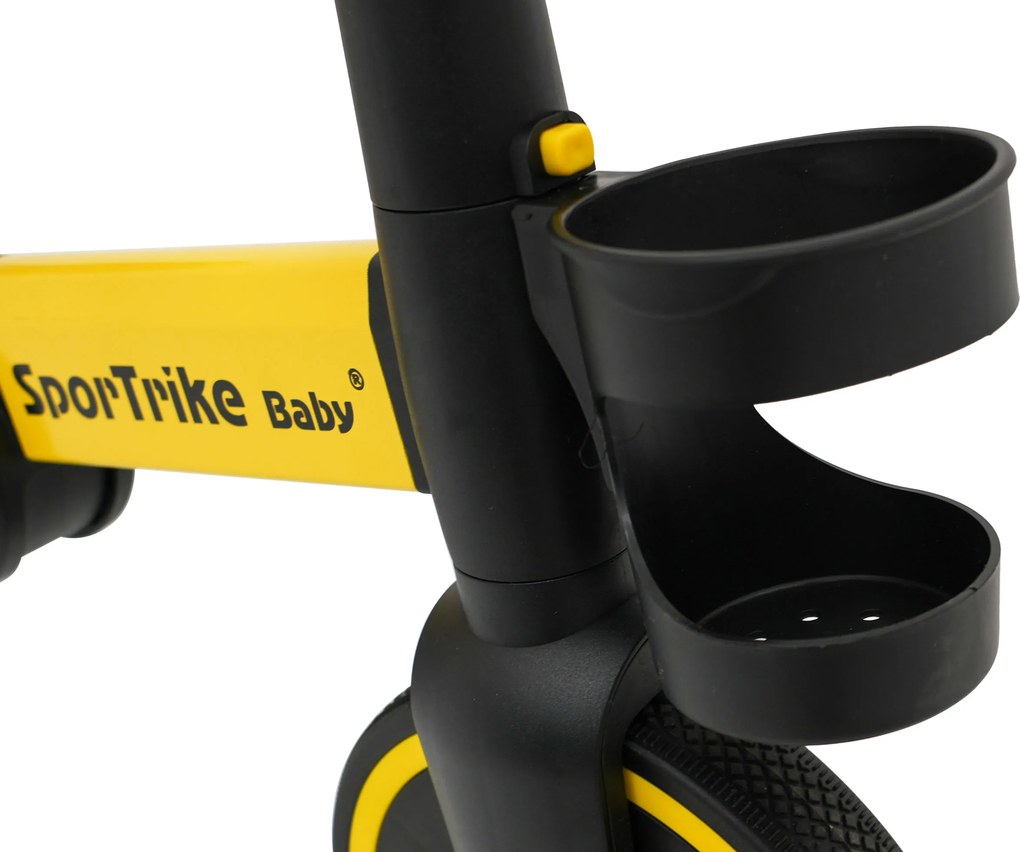 Ramiz Detský bicykel Happy Bike 3v1 Sportrike žltý