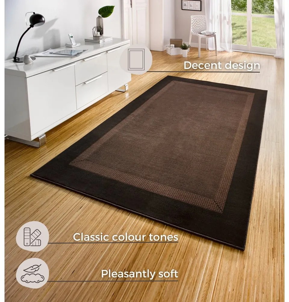 Hnedý koberec Hanse Home Basic, 160 x 230 cm