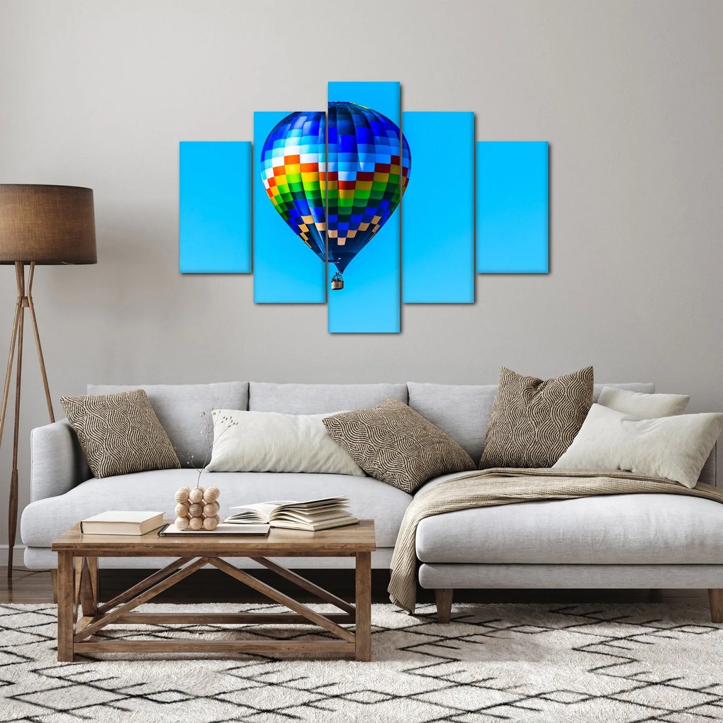 Obraz - Teplovzdušný balón (150x105 cm)