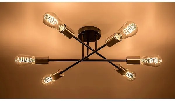 Rabalux 71026 - Prisadený luster BRANWEN 6xE27/25W/230V