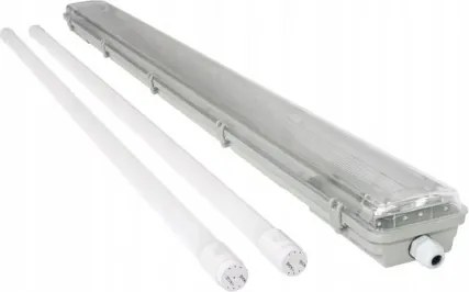 Hermetické svietidlo 120 cm + 2 žiarivky premium - neutrálna biela