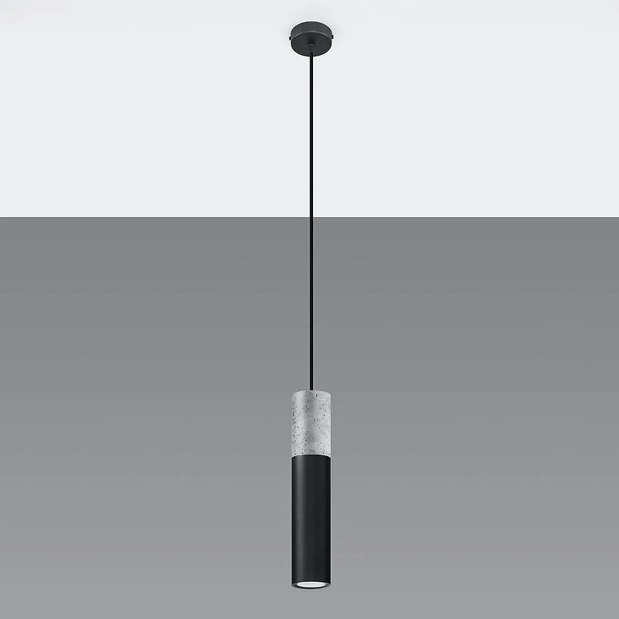 Závesná lampa Pennala 1 čierna