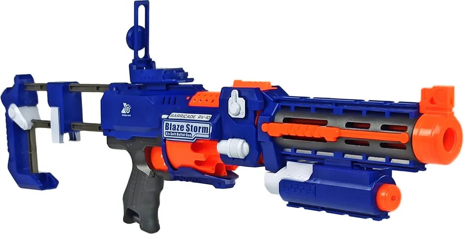 LEAN Toys Rolovacia puška na šípy Rotačný zásobník