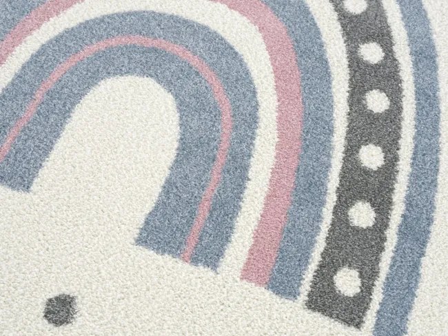 Detský koberec Happy Rugs RAINBOW krém / multi
