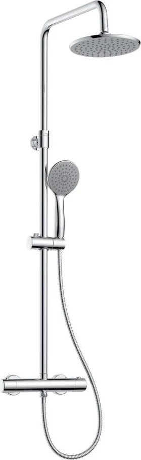 Sprchová súprava s batériou HOUSTON lesklý chróm